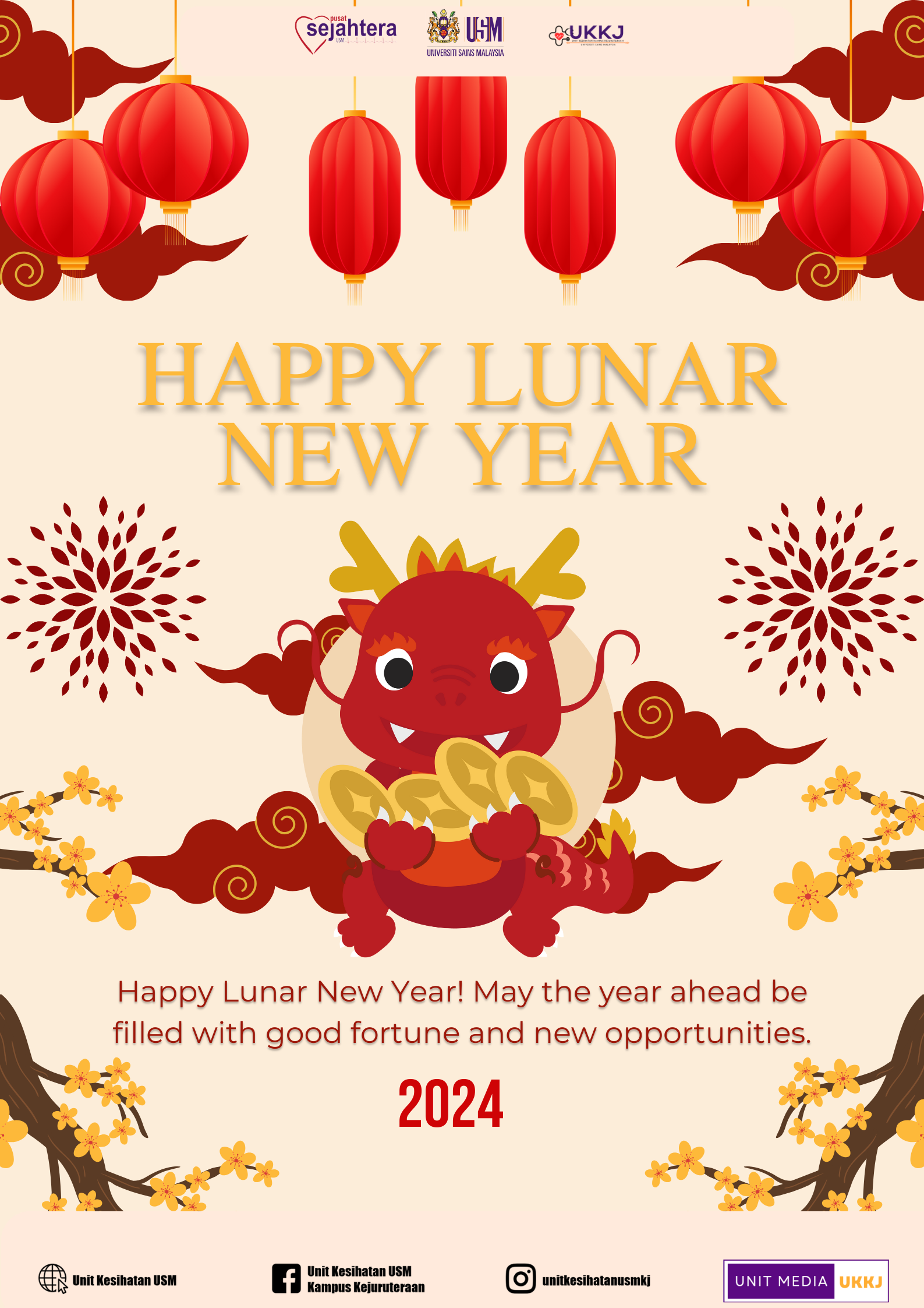 2. Feb Chinese New Year 2024 Poster