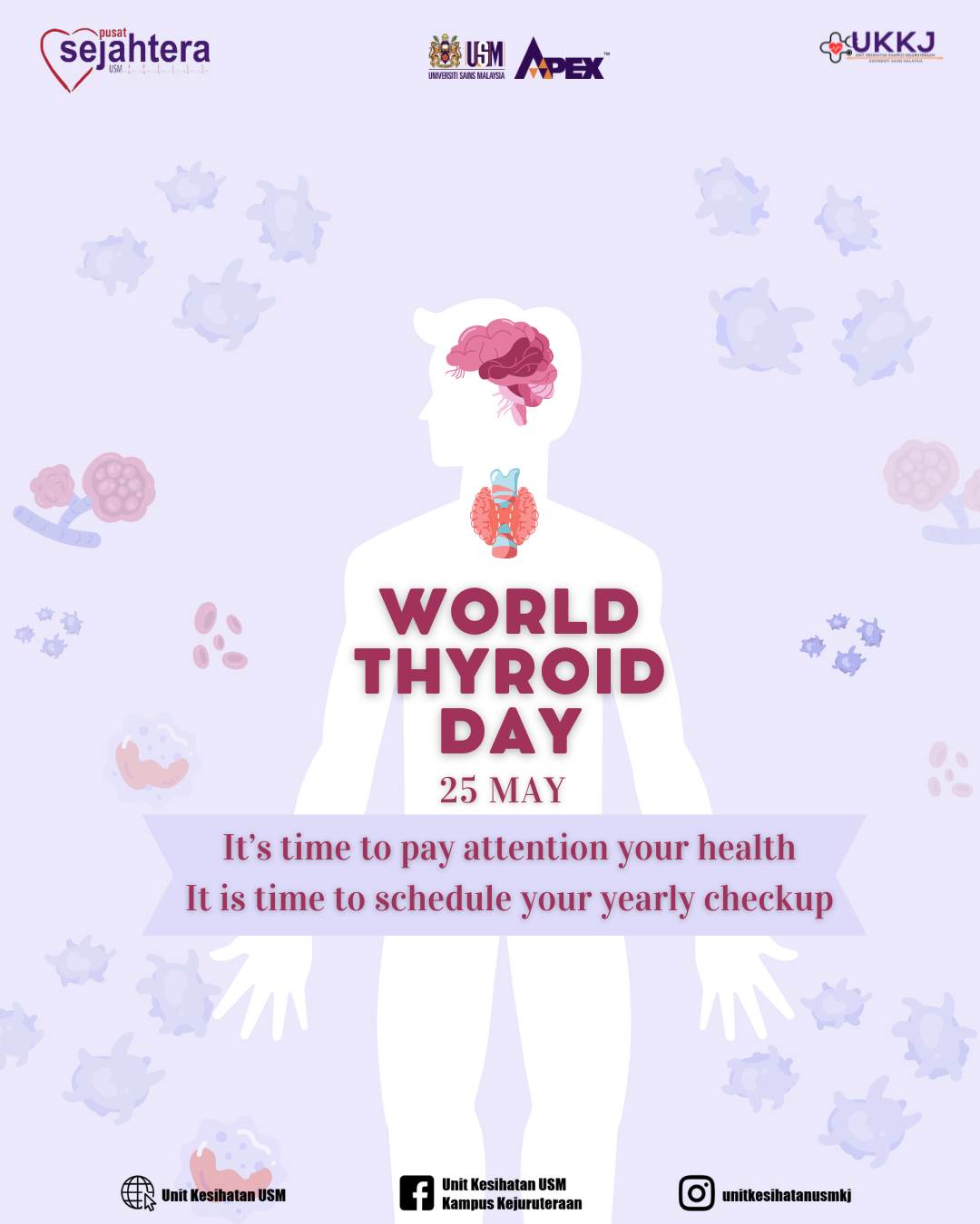 5. 25 Mei World Thyroid Day